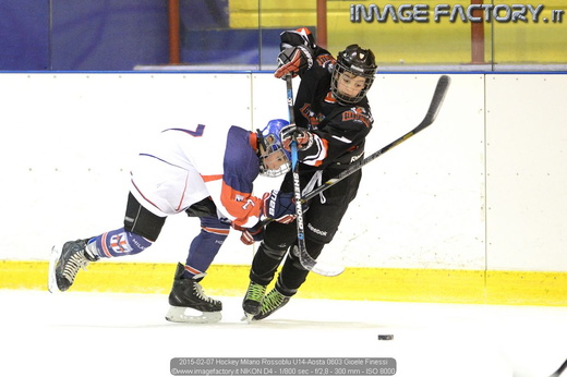 2015-02-07 Hockey Milano Rossoblu U14-Aosta 0603 Gioele Finessi